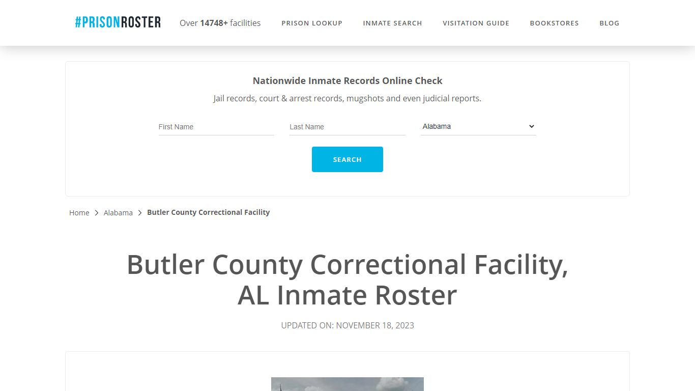 Butler County Correctional Facility, AL Inmate Roster - Prisonroster